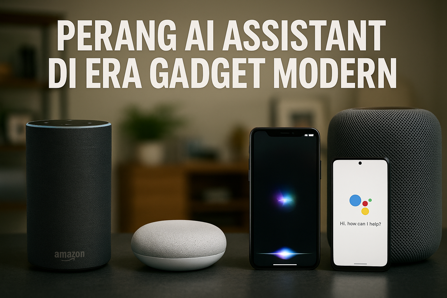 Perang AI Assistant di Era Gadget Modern