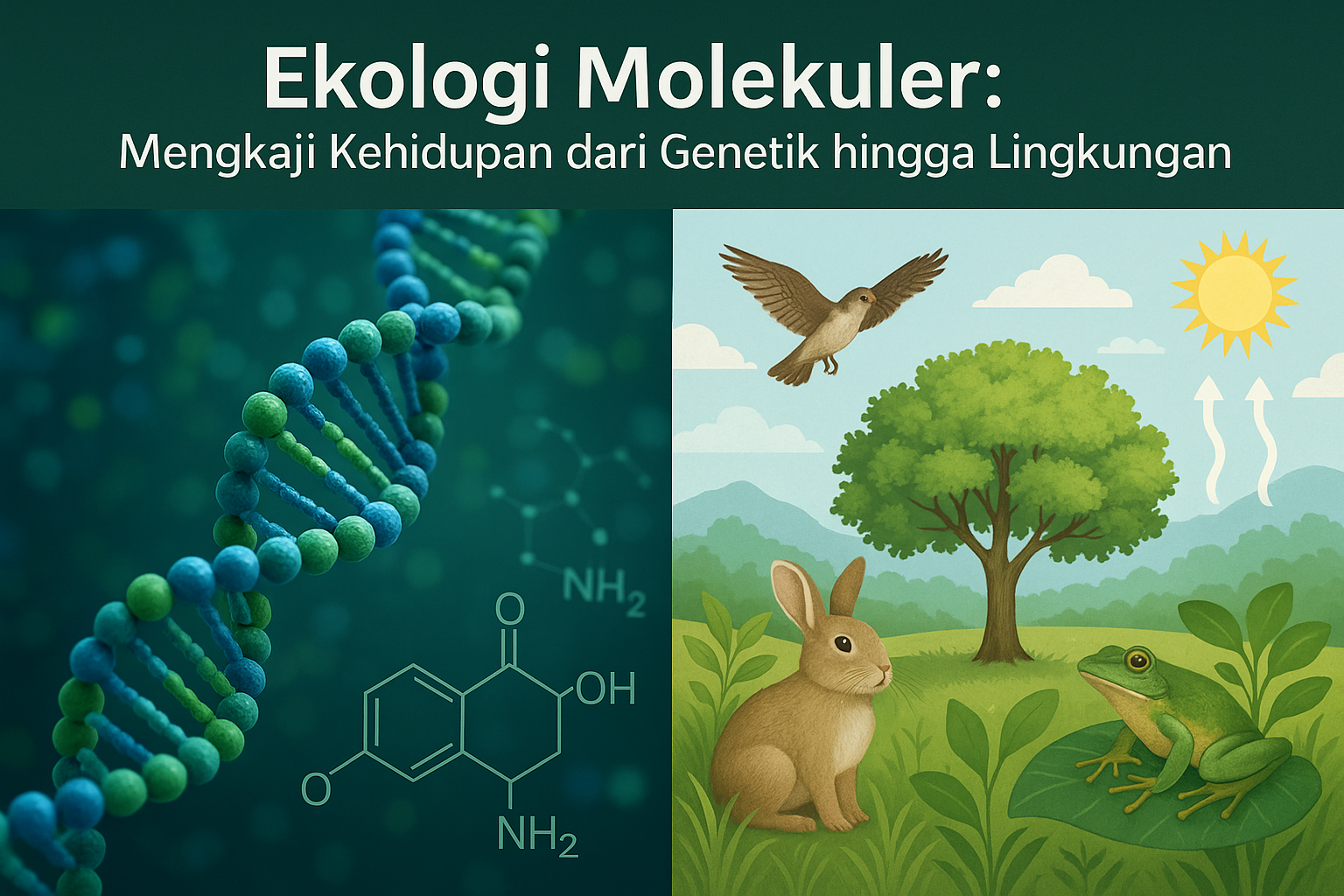 Ekologi Molekuler: Mengkaji Kehidupan dari Genetik hingga Lingkungan