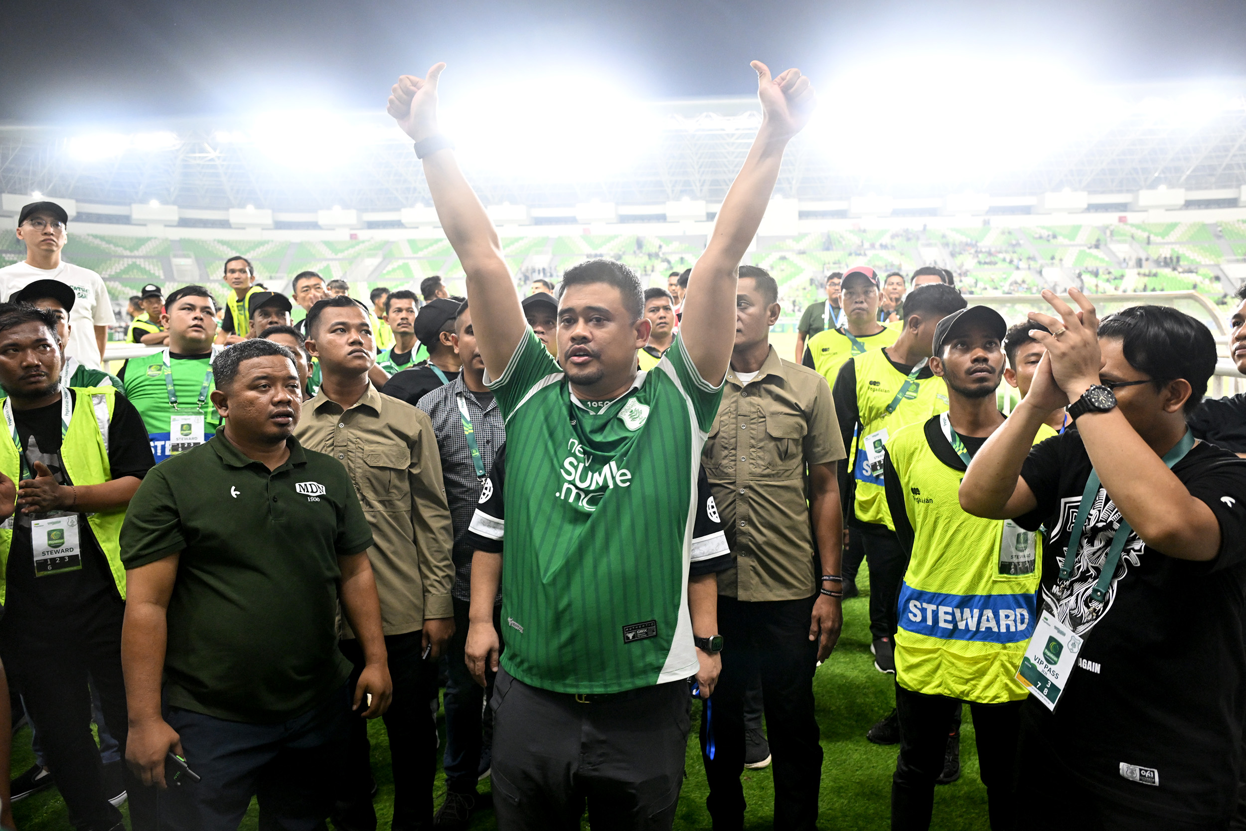 PSMS Medan vs Garudayaksa Disaksikan Langsung oleh Gubsu