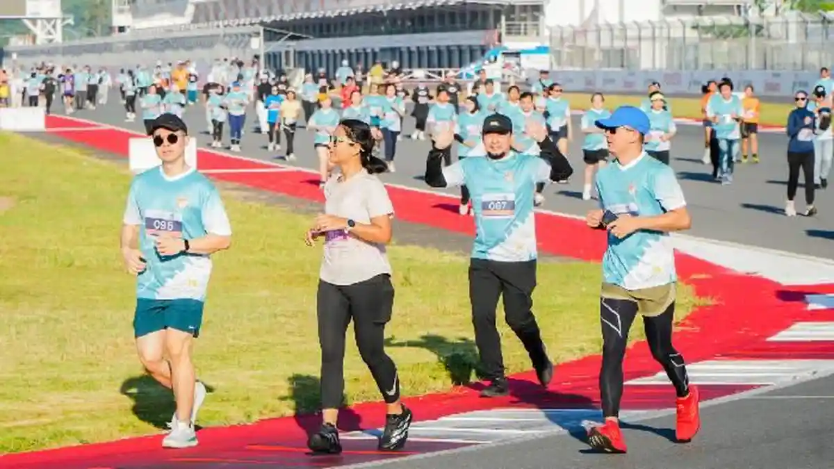Mandalika Fun Run: Berlari di Trek Impian